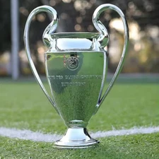 6" Soccer Football Champions League Trophy Resin Replica Trophy