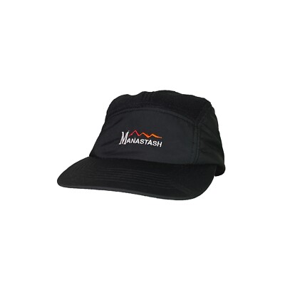 Manastash 5-panel Cap Fleece Nylon Outdoor Black Hat