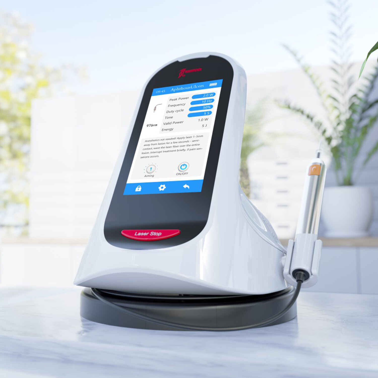 Woodpecker Dental Diode Laser Therapy Device LX16 Laser Unit for Oral Surgery