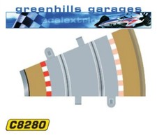 Greenhills Scalextric Radius 2 Curve Inner Borders  Barriers x 4 C8280 - BNI...