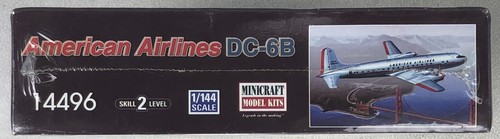 Minicraft American Airlines DC-6B Model Kit # 14496, 1/144 Scale, Factory Sealed - Picture 3 of 4
