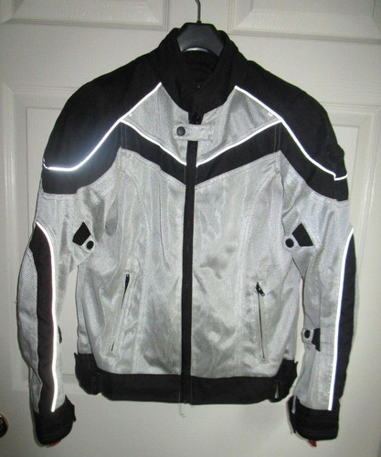NexGen Textile Orange and Black Motocycle Jacket Men's Size