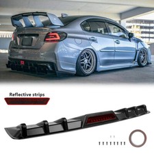 Rear Bumper Lip Diffuser Spoiler Reflective Light For Mitsubishi Lancer Es Sel