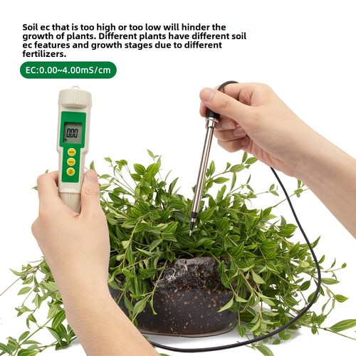 EC-3185 Soil Tester EC Salt Meter High Precision Conductivity Salt Tester - Picture 8 of 9