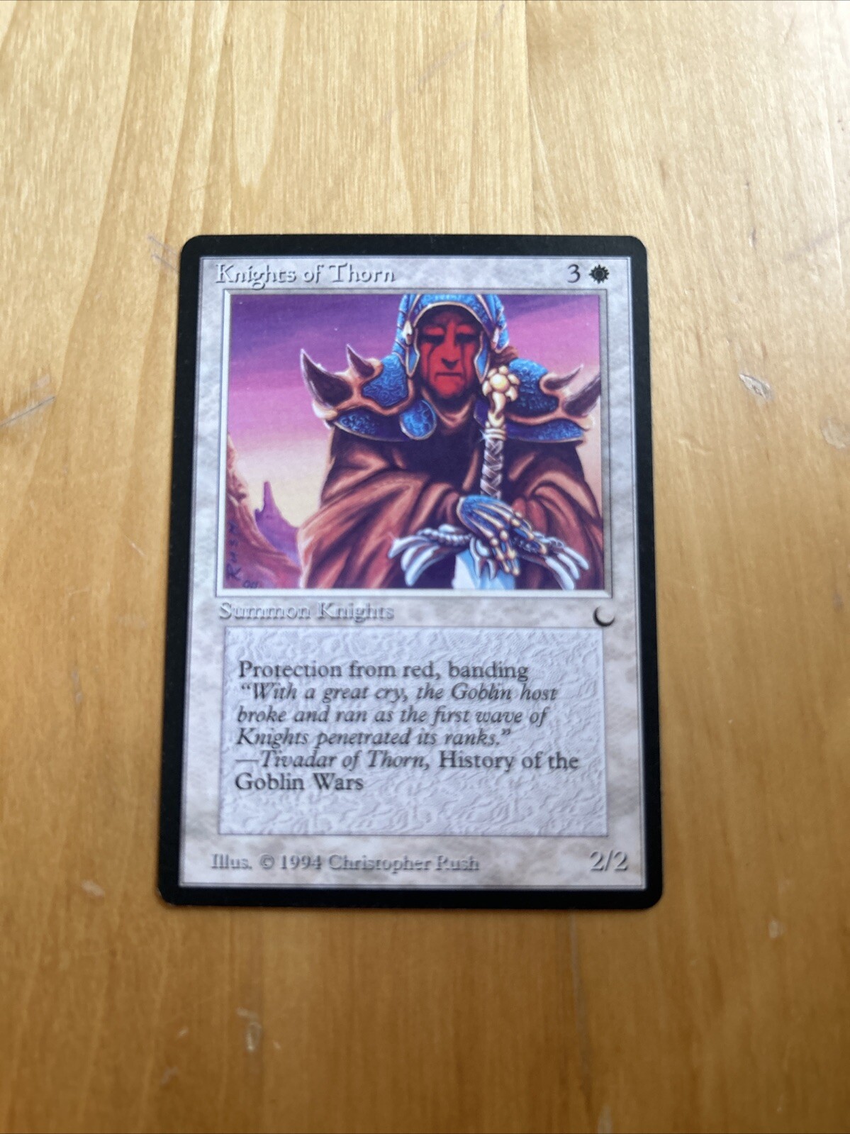 Mtg - Knights of Thorn - The Dark - Near mint