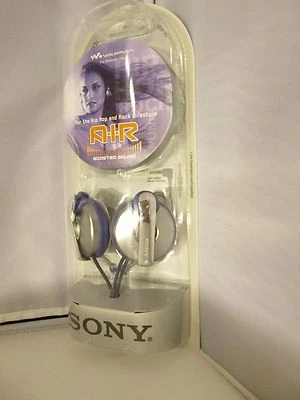 SONY MDRQ55SL BLUE CLIP-ON STYLE HEADPHONE: MDR-Q55SL BLUE ~BRAND NEW