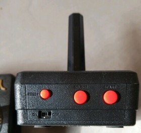 Atari Flashback 4 Launch Edition Black Console FOR PARTS ONLY 2 IR controllers