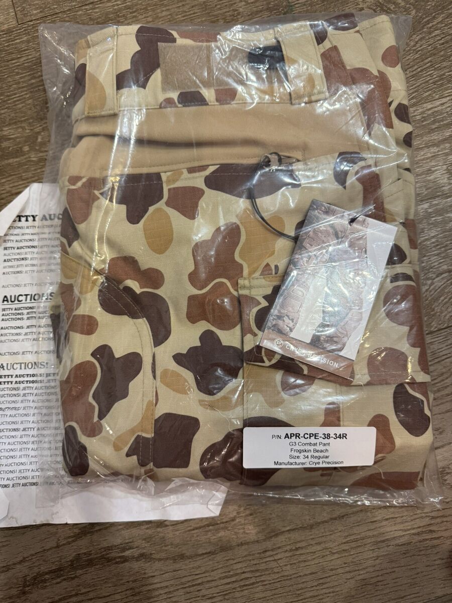 Crye Precision X TD G3 Combat Pant Frogskin Beach Tan Large Crye Precision X TD G3 Combat Pant Frogskin Beach Tan Large