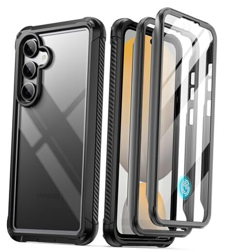 Guardian Case for Samsung Galaxy S24 FE 5G [20 FT Mil-Grade Drop Black