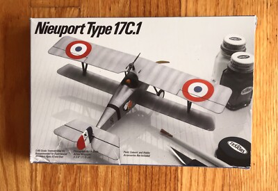 TESTORS NIEUPORT TYPE 17C.1  1/48 scale Model Kit No. 613  (comp)