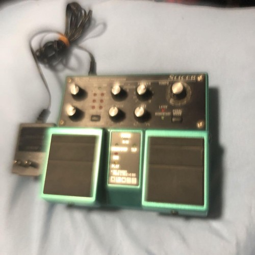 BOSS SL-20 Affettatrice Pedale Effetti Chitarra 50 Modelli Ingresso/Uscita Stereo + AC Adap - Foto 2 di 10