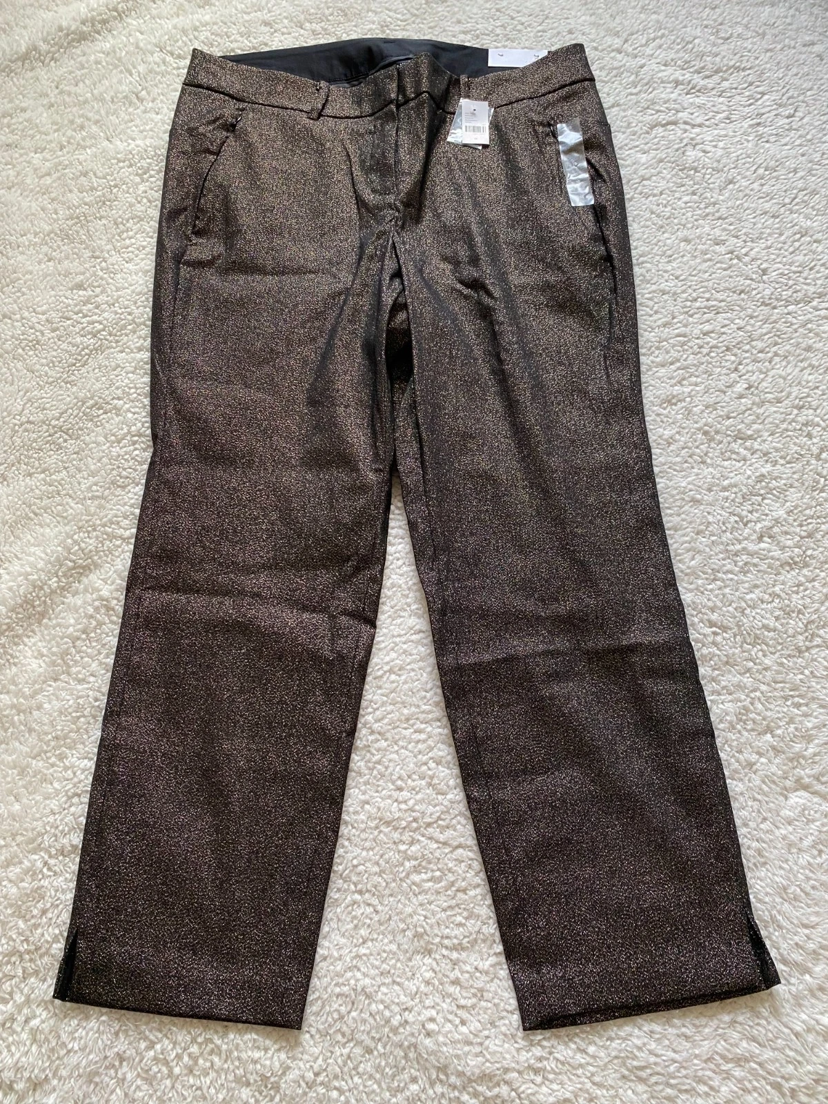 Orvis Women Capri Pants Black Size 8 Linen