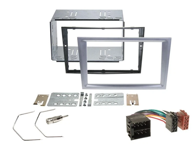 JVC 2 DIN Digital Autoradio Bluetooth USB für Opel Corsa C 2000-2006 matt chrome - Bild 2 von 4