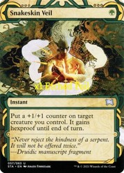 Snakeskin Veil (Foil Etched) #57 Strixhaven: Mystical Archives