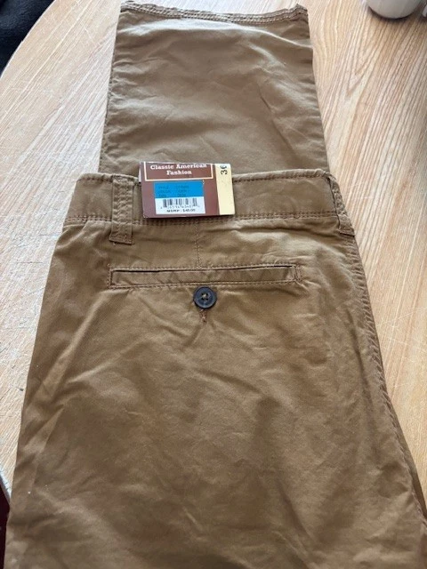 Denali Stretch Pant #D770532 Brown (Cider) Mens 36×3 Flex Waist Free Shipping