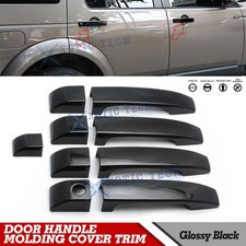 Door Handle Kit Cover Trim Fit For Land Rover Lr2 Lr3 Range Rover Sport 2005-10