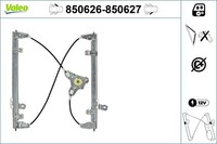 NEU - Valeo 850627 Fensterheber Passend FüR Nissan