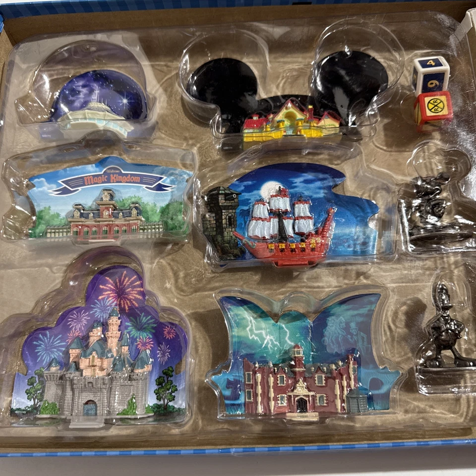 Disney Magic Kingdom Board Game Parker Brothers 2004 98% Complete - Read - Image 4 of 4