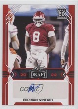 2022 Leaf Draft Auto Red Perrion Winfrey #BA-PW1 Auto 2u3
