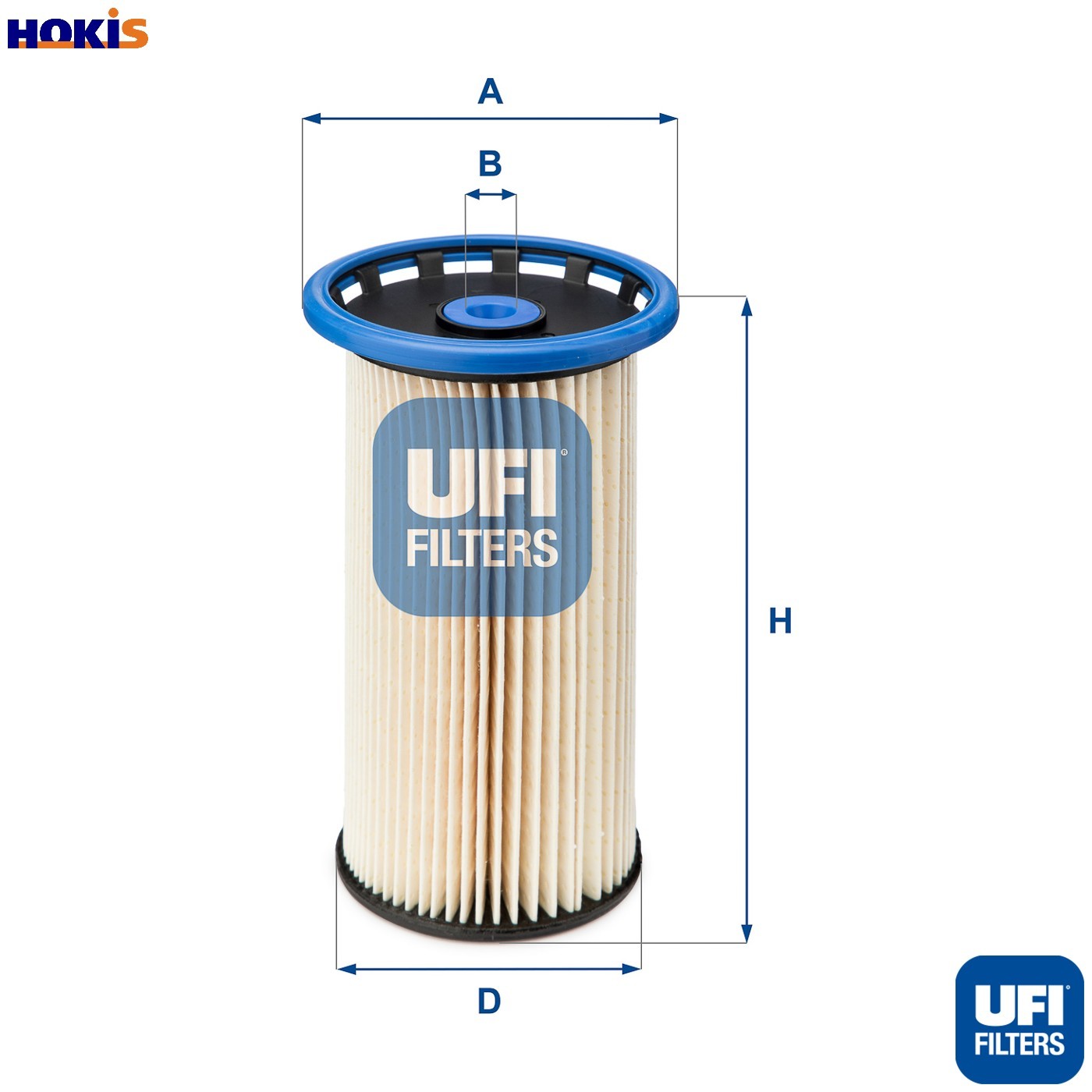 UFI Filters, Fuel Filter 26.038.00 | Replacement Filter, Suitable for Cars, Applicable to Various Models such as Audi, Seat, Skoda, and Volkswagen - Image 3