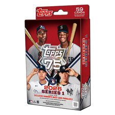 (2) Boxes: 2026 Topps Baseball Series 1 Hanger Boxes Factory Sealed Free Ship