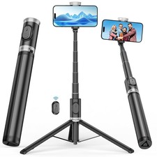 67" Cell Phone Selfie Stick Tripod Wireless Remote Extendable for iPhone/Android