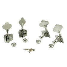 Bass 4-inline Tuning Machines - Chrome - Free USA Shipping