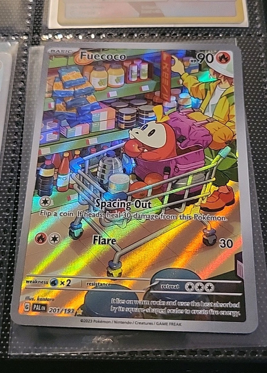 Fuecoco 201/193 Sv02: Paldea Evolved Holo NM/M Secret Rare. | eBay