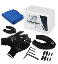 Rhino Gland Nut Wrench - Set of 2 Hydraulic Cylinder Spanner Wrench Adjustable