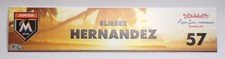 2018 Elieser Hernandez Game-Used Spring Training Marlins Locker Name Plate COA
