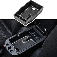 Center Console Organizer Tray Compatible with Accessories 2015-2023 White Line