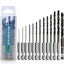 Hex Shank Cobalt Metric Drill Bit Set 15 Pcs 1.5mm8mm Quick Change High Speed