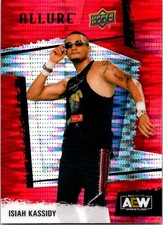 2022 Upper Deck Allure AEW Red Rainbow ISIAH KASSIDY
