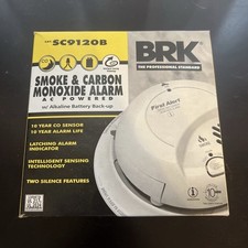 BRK SC9120B Smoke & Carbon Monoxide Detector AC Powered Battery Backup