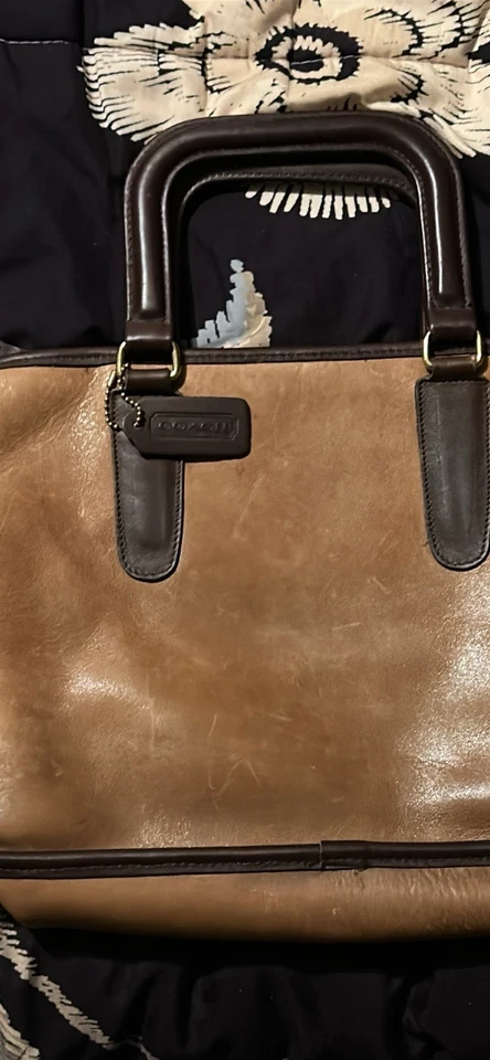 Coach Vintage 70s Pre Serial Leather Handbag - Image 4 of 4