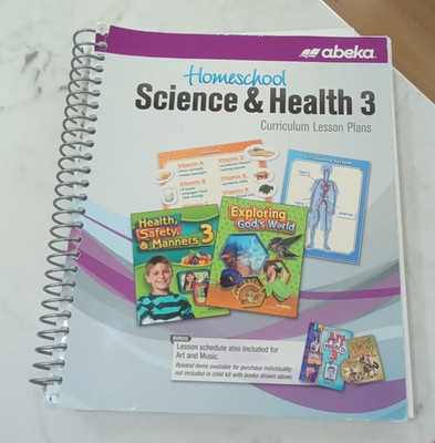Abeka Homeschool Science/Health 3rd Grade Curriculum Lesson Plans