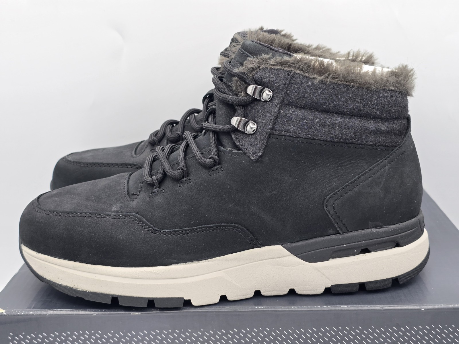 Rockport Women’s Pulse Tech Work Safety Boots – Black, Size 8M - RK778