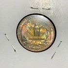 1963 - D -  WASHINGTON QUARTER  — UNCIRCULATED — TONED !!!