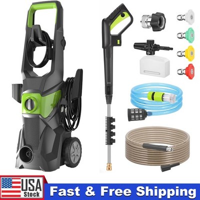 Electric Pressure Washer 5000 PSI High Pressure Washer Portable Powered Washer