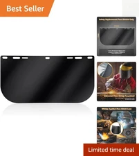 Tinted Full Face Shield Replacement Lens – Scratch-Resistant for All Activities