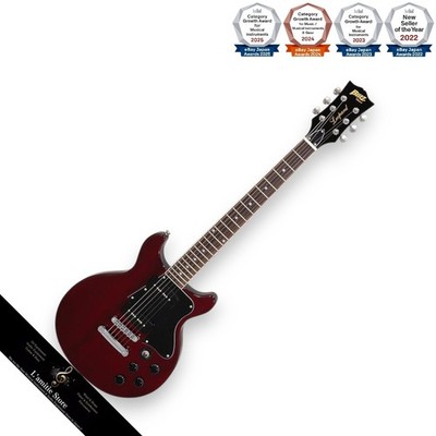 Blitz by Aria BLP-SPL/DC WR WineRed BLPSPL E-Gitarre Les Paul Red JP Neu