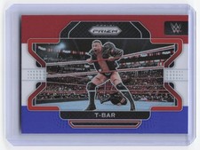 2022 Panini Prizm WWE #32 T-Bar Red, White and Blue