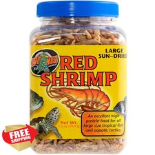 Large Sun-Dried Red Shrimp Pet Treats