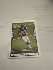 2005 Score #366 Vincent Jackson RC Rookie Chargers Buccaneers