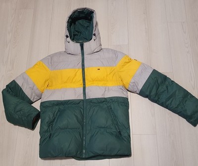 Tommy Hilfiger Jeans Rugby Stripe Puffer Jacket Gr. L Neuwertig