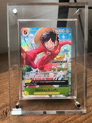 【英語版】ルフィTOP PLAYER CS25-26 ワンピカ ONE PIECE Card English Luffy Championship 25-26 Top Player | eBay