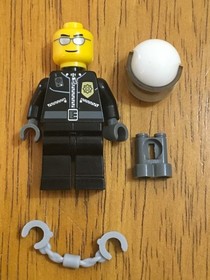 LEGO CITY 7741 POLICE HELICOPTER correct mini figure & accessories 100% Complete