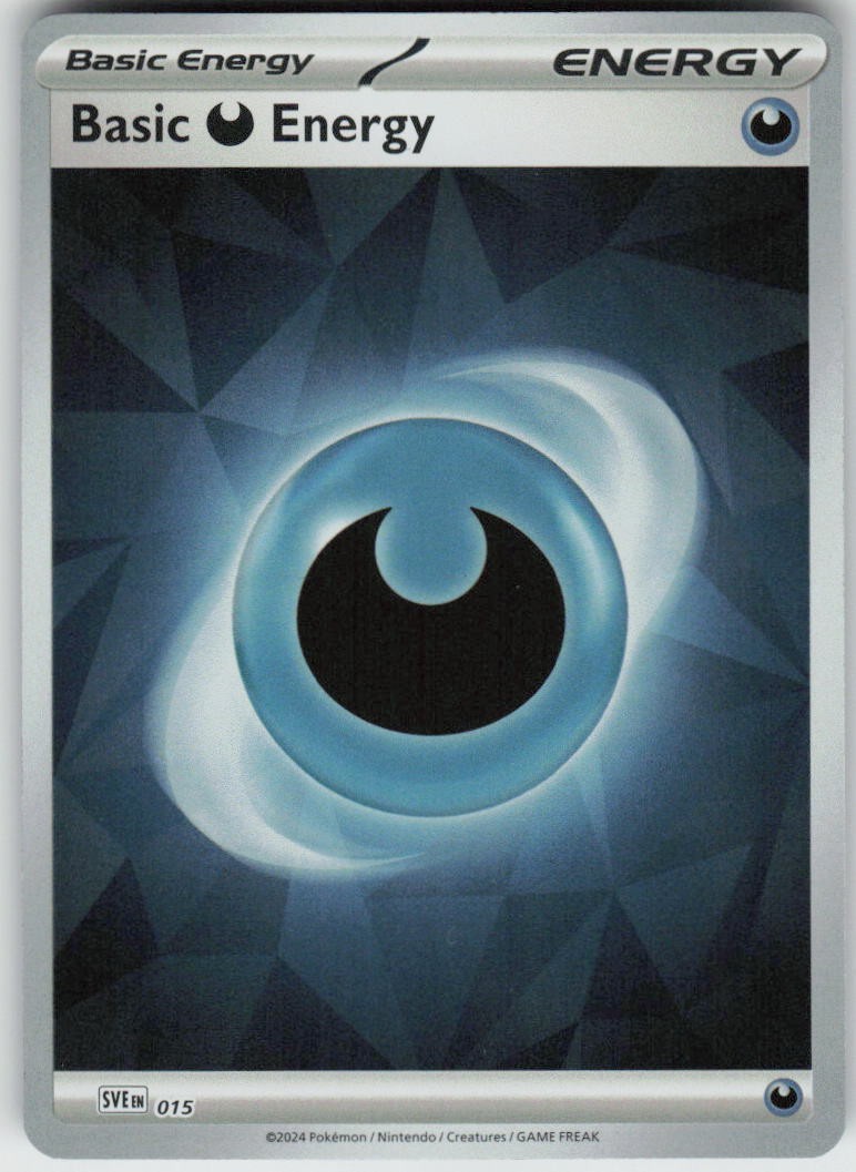 Basic Darkness Energy 015 Scarlet & Violet Energies Pokemon Holo Near Mint