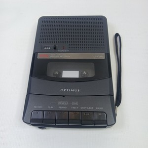 Radio Shack Vox Optimus CTR-107 Voice Activated Cassette Tape Recorder Works!