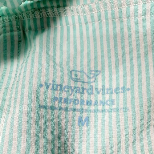 Vineyard Vines Skirt Womens Medium Seersucker Performance Drawstring Pocket Casu - Picture 6 of 6